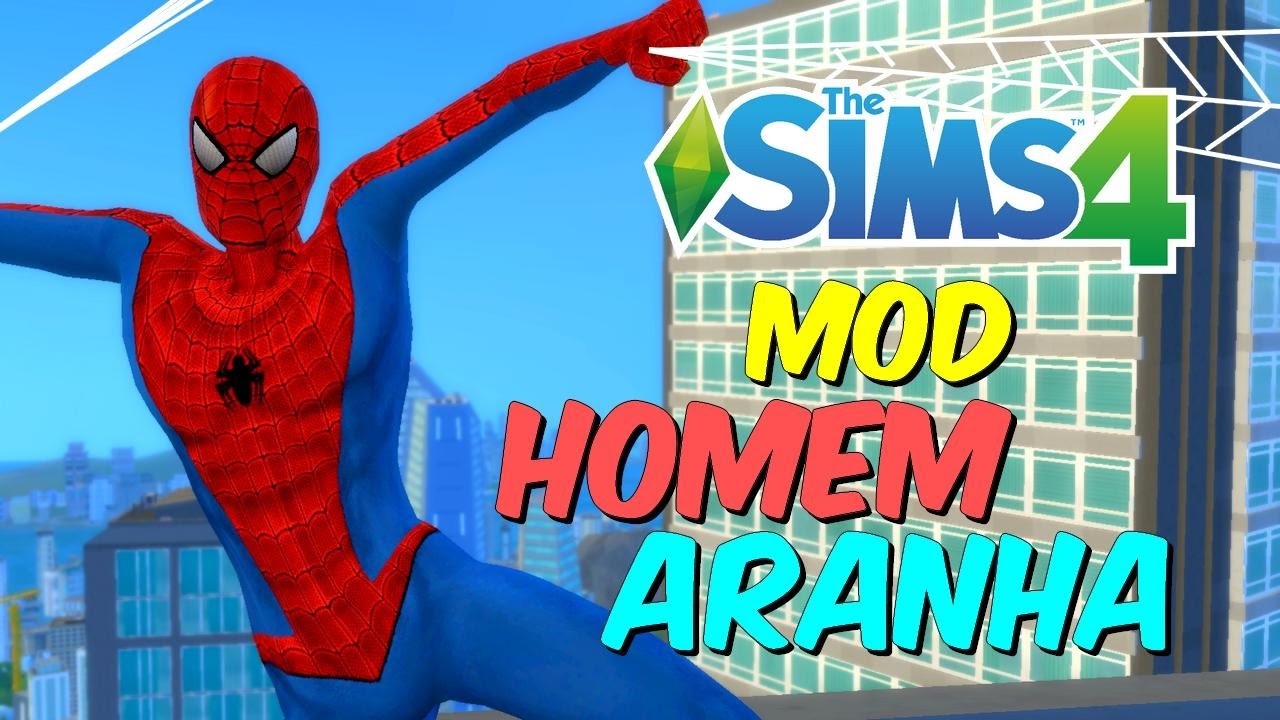 Sims 4 spider man suit cc